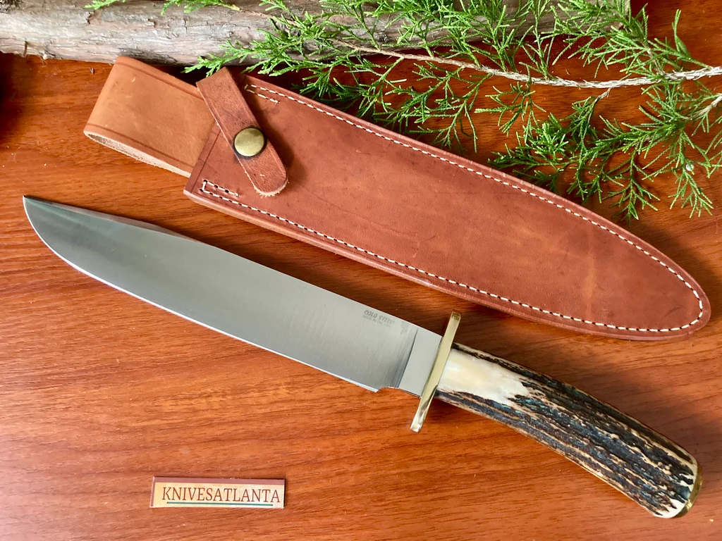 Cold Steel CSK-16S Stag Trail Master Vintage Bowie Knife