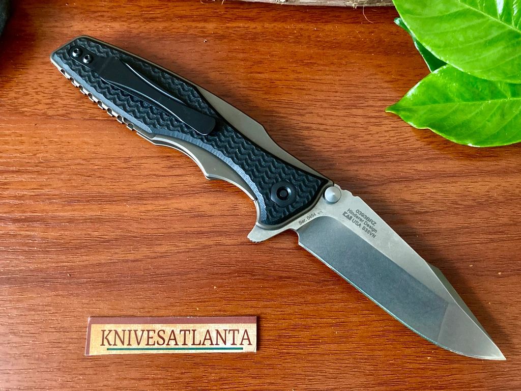 Zero Tolerance 0393BRZ ~ Hinderer Design ~ 2018