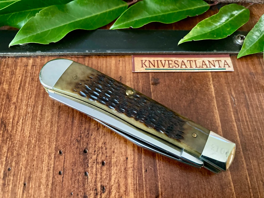 Case XX Tang Stamp Collection Trapper (1901-1905 Era) ~ Vintage 1998