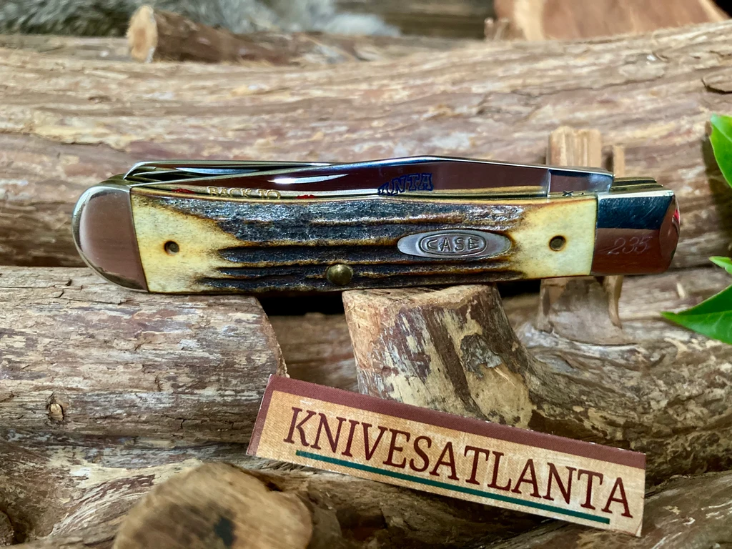 Case XX 1993 Atlanta Braves National League Champions Stag Trapper 