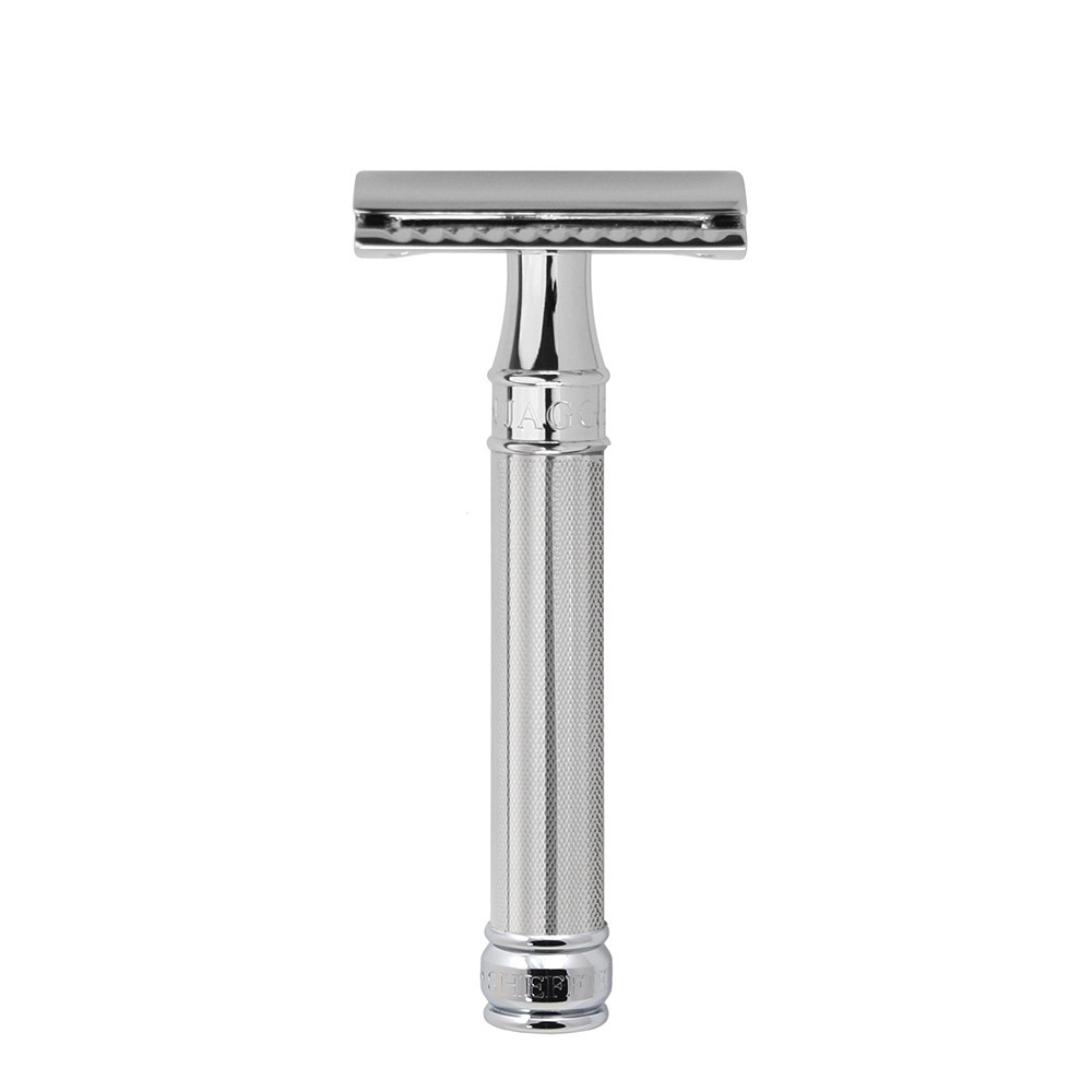 Edwin Jagger DE8 Chrome Barley DE Safety Razor - KnivesAtlanta
