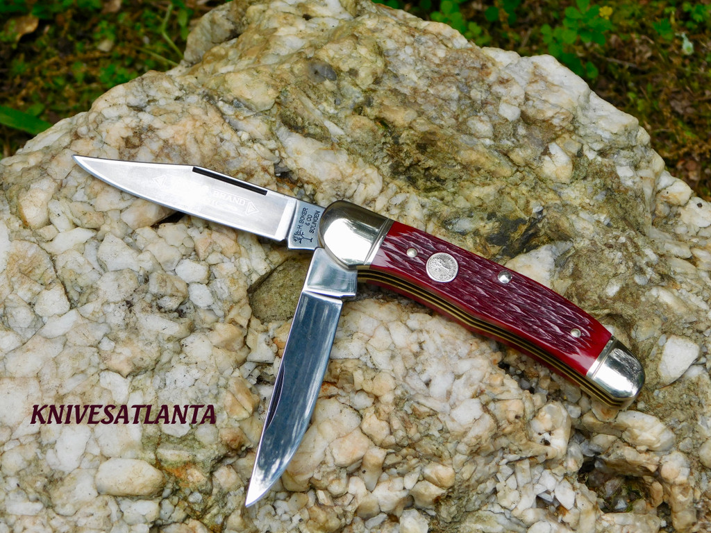 BOKER RED BONE COPPERHEAD RED JIGGED BONE