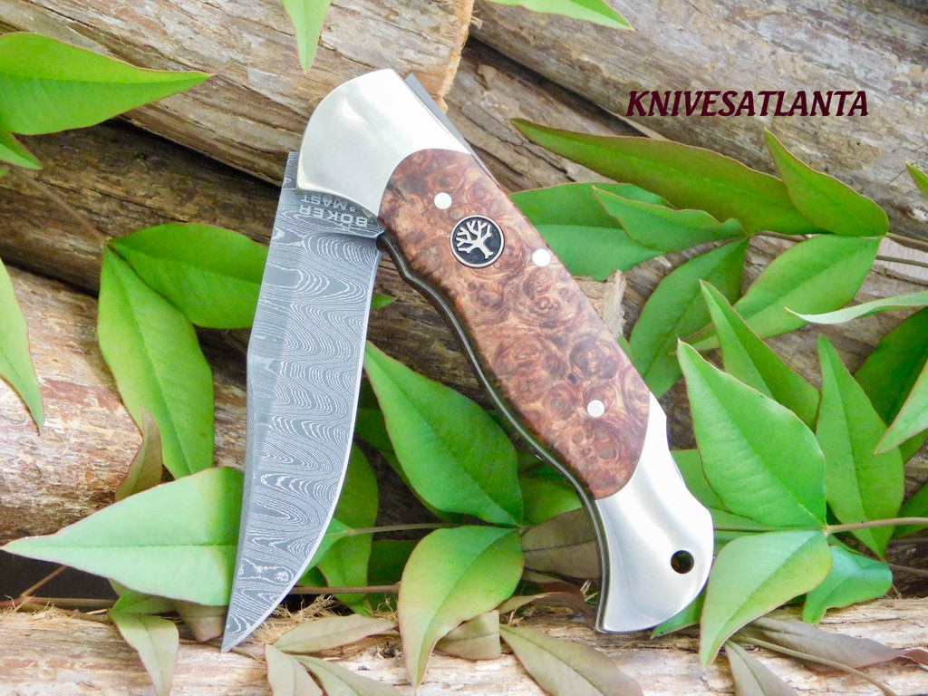 Boker Scout Amboina Damascus