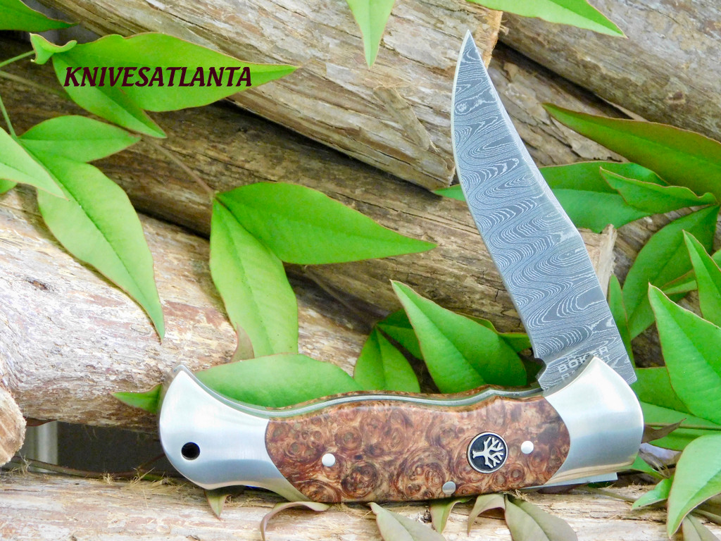 Boker Scout Amboina Damascus