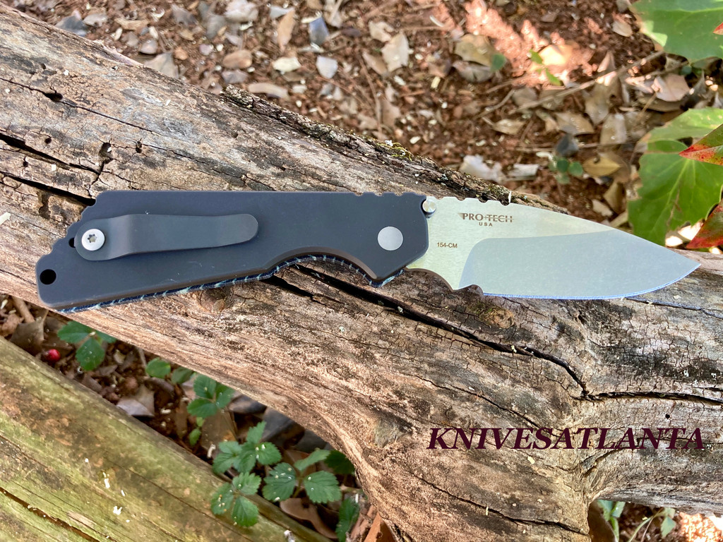 Protech Pro-Strider SnG Auto Custom Micarta