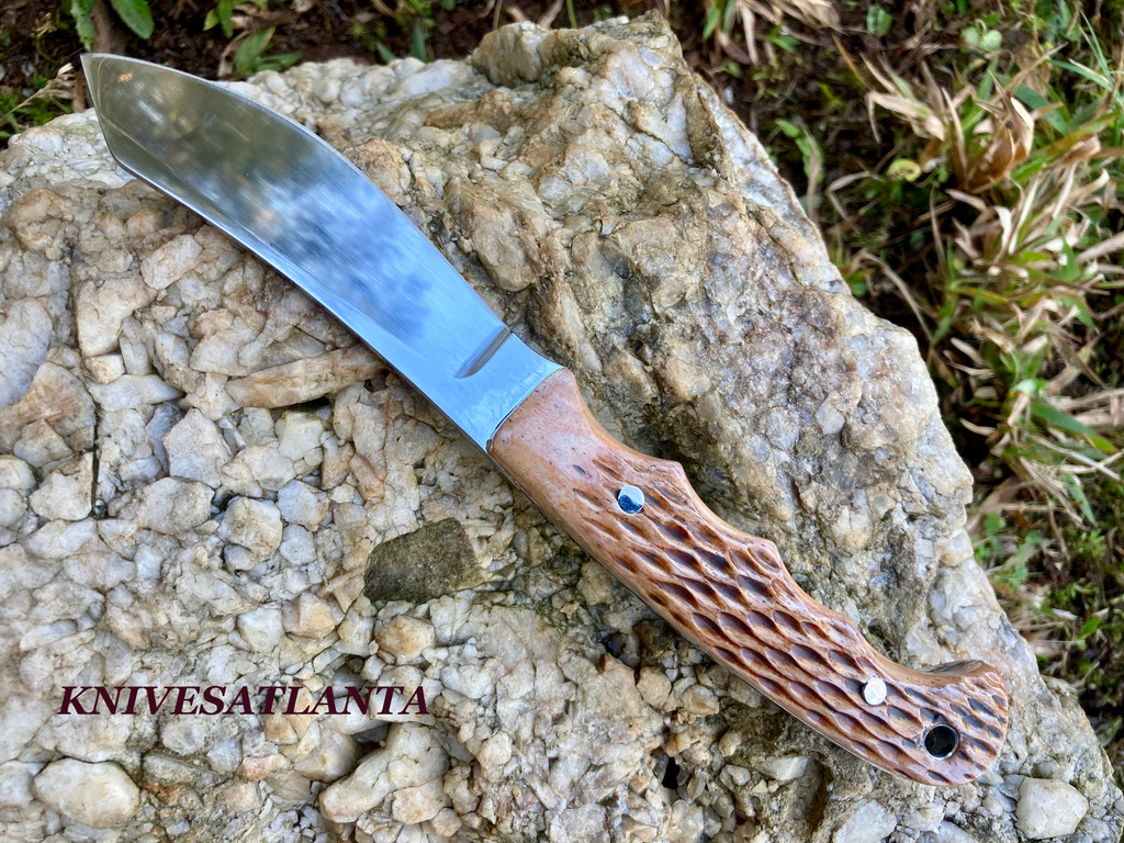 Ken Savage Knives   Drop Point Hunter / Skinner