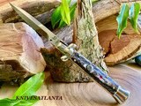 Latama Cutlery ~  Walt's Classic Italian Switchblade 9-inch Stag