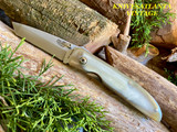 Delta Z Liner lock Tanto Horn Folder Delta Z Liner lock Tanto Horn Folder