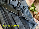Piranha "DNA" Automatic Knife Black 3.25" Black P16-BKT