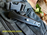 Piranha Rated-R D/A OTF Automatic Knife Tactical Black ~ P19BKT