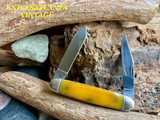 Winchester Trademark USA 1988 Smooth Yellow Bone 2991 Moose Knife
