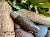 A.G. Russell Lock Back Cocobolo ATS-34 Seki Japan 