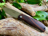 Boker Plus Exskelibur I Folding Knife 3-1/2" Blade, Cocobolo Wood Handles