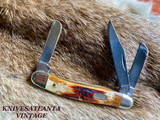 Case XX  3 Dot (1997) Red Stag R5318 SS Stockman Knife
