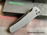 Protech 5206 Malibu Manual Flipper Knife ~ Grey
