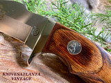 Colt  Serengeti Guthook Skinner Fixed Blade Hunting Knife ~ Vintage