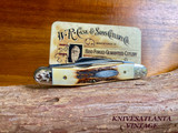 Case XX USA 1 Dot (1979) Bradford Centennial Stag 5318 SSP Scrolled Stockman Knife ~ Vintage 