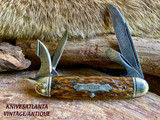 Crucible Knife Co. New York ~ Scout Knife ~ Vintage