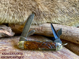 Crucible Knife Co. New York ~ Scout Knife ~ Vintage