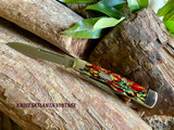 Case XX 2002 Select Christmas Tree Gunstock Knife ~ Vintage