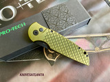 Protech Tactical Response 3 TR-3 X1 ~ Green Automatic Knife Folder 3.5" Black DLC Blade 