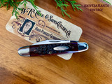 Case XX USA 7 Dot 1973 Bone ~ 62055 Medium Cigar Jack Knife ~ Vintage
