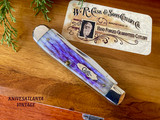 Case XX  Periwinkle Jigged Bone Trapper ~ 2008 ~ Vintage