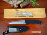 PARKER CUTLERY FIXED BLADE BOOT KNIFE NO. 967 ~ Vintage PARKER CUTLERY FIXED BLADE BOOT KNIFE NO. 967 ~ Vintage