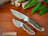 Boker Arbolito Hunter's Heritage Fixed Blade Knife Combo ~ Stag Handles Boker Arbolito Hunter's Heritage Fixed Blade Knife Combo ~ Stag Handles