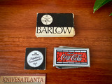 Coca-Cola  Advertising Pocket Knife Money Clip ~ Vintage 1960`s