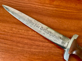 Reinhard Weyersberg ~ German SA  Dagger ~ Pre 1936 ~ RARE