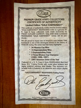 CASE HUNTER  Dale Earnhardt Winston Cup 1986-1987 champion ~ Vintage