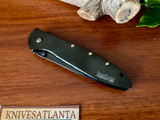 Kershaw Ken Onion Leek 1660BG "Black and Gold" ~ Vintage 2007
