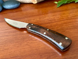 Jerry Snell Custom Knives ~ Ironwood Bird & Trout