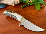 Jerry Snell Custom Knives ~ Stag Skinner