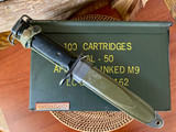 US M7 Bayonet (BOC manufacturer) Vietnam-era ~ Vintage