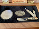  Case XX 2000 Silver Eagle Commemorative Coin Peanut Knife ~ Vintage