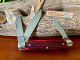 Zwilling J.A. Henckels HK-3-B Red Bone Stockman ~ Vintage