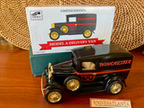 Winchester Model A Delivery Van ( #02601)  Die-cast Metal Coin Bank ~ Vintage 
