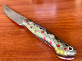 Bark River Knives Mini Kalahari Sportsman ~  Brown Trout ~CPM-154