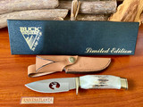 Buck Custom 192 Stag Wildlife Deer Profile ~ Vintage 