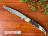 A.G. Russell AG210-S ( Arkansas Toothpick) Stag ~ Vintage 1980`s