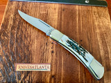Katz Knives K250 Stag Lockback ~ Vintage 1990`s