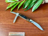  Case XX 6308 Jigged Bone Split Back Whittler ~ Vintage 1980