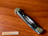  AGA Campolin 11" Maltese Cross Bayonet ~ Buffalo Horn Italian stiletto