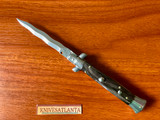 Frank Beltrame 9" Italian Stiletto ~  Kris Blade ~ Buffalo Horn Handle
