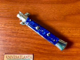 Armando Beltrame 9" Stiletto ~ Blue Ice Synthetic Dagger Blade
