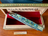 AGA Campolin 12" Sicilian Abalone Switchblade ~ Mosaic Box