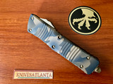 Microtech Combat Troodon D/E Coyote Camo Full Serrated (OTF) Automatic
