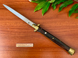 Frank Beltrame 13-inch Italian stiletto switchblade ~ Vintage late 1960s - 1970s